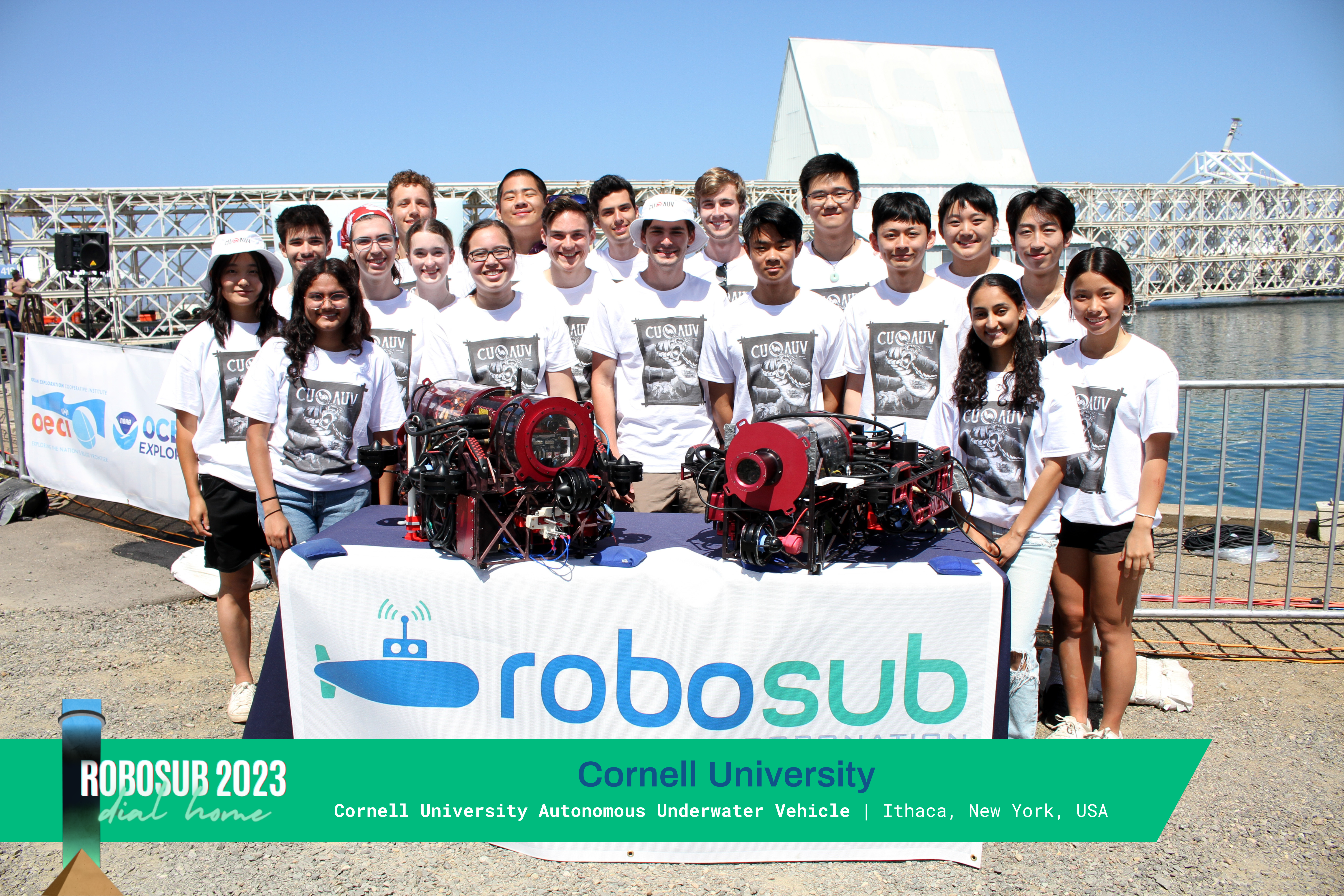 CUAUV SU2024 Software Team Photo